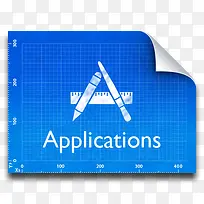 蓝色折角系统图标下载-空若网 蓝色折角系统图标下载-空若网