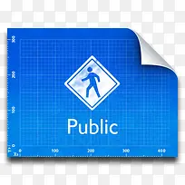 蓝色折角系统图标下载-空若网 蓝色折角系统图标下载-空若网