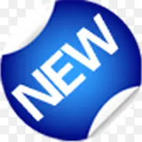 蓝色新品促销图标-空若网 蓝色新品促销图标-空若网