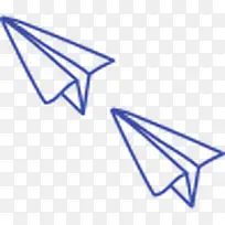 手绘纸飞机-空若网 手绘纸飞机-空若网