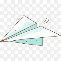 可爱手绘纸飞机创意-空若网 可爱手绘纸飞机创意-空若网