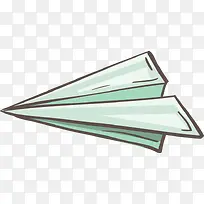 卡通手绘纸飞机-空若网 卡通手绘纸飞机-空若网