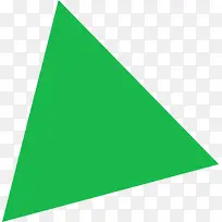 绿色三角形装饰漂浮-空若网 绿色三角形装饰漂浮-空若网