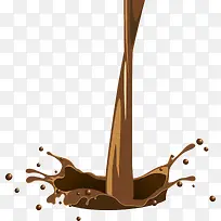 手绘扁平沸腾的咖啡-空若网 手绘扁平沸腾的咖啡-空若网