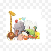 卡通动物-空若网 卡通动物-空若网