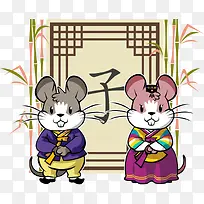 矢量卡通兔子-空若网 矢量卡通兔子-空若网