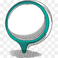 手绘卡通对话框标签-空若网 手绘卡通对话框标签-空若网