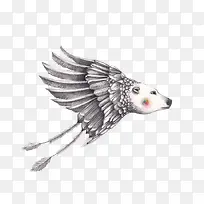 手绘翅膀-空若网 手绘翅膀-空若网