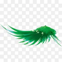 绿色春天植物翅膀-空若网 绿色春天植物翅膀-空若网