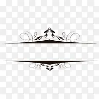 黑色时尚树叶边框-空若网 黑色时尚树叶边框-空若网