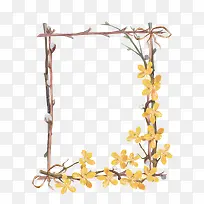 手绘植物花卉框-空若网 手绘植物花卉框-空若网