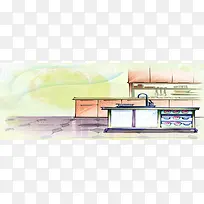 厨具背景 厨房-空若网 厨具背景 厨房-空若网