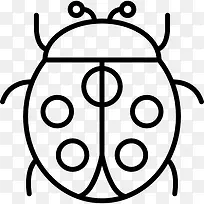 瓢虫图标-空若网 瓢虫图标-空若网