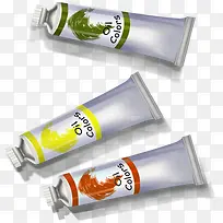 卡通矢量牙膏素材-空若网 卡通矢量牙膏素材-空若网