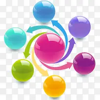 彩色球体-空若网 彩色球体-空若网