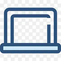 笔记本电脑图标-空若网 笔记本电脑图标-空若网