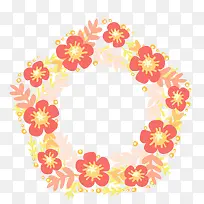 水彩装饰花环-空若网 水彩装饰花环-空若网