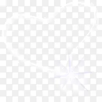 爱心白色卡通效果海报-空若网 爱心白色卡通效果海报-空若网