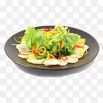 一碟水果蔬菜沙拉-空若网 一碟水果蔬菜沙拉-空若网