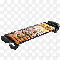 黑色长方形烧烤炉-空若网 黑色长方形烧烤炉-空若网