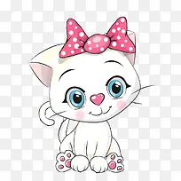 卡通小猫PNG下载-空若网 卡通小猫PNG下载-空若网
