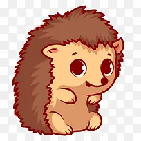 卡通刺猬PNG下载-空若网 卡通刺猬PNG下载-空若网