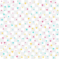 卡通彩色三角形-空若网 卡通彩色三角形-空若网