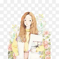 水彩卡通-空若网 水彩卡通-空若网