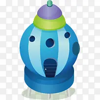 火箭png矢量元素-空若网 火箭png矢量元素-空若网