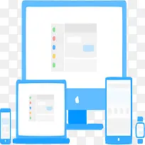 蓝色手机电脑数据-空若网 蓝色手机电脑数据-空若网