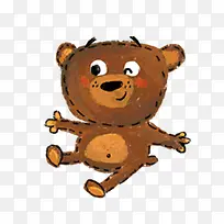 卡通手绘小熊-空若网 卡通手绘小熊-空若网