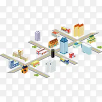 城市png矢量素材-空若网 城市png矢量素材-空若网