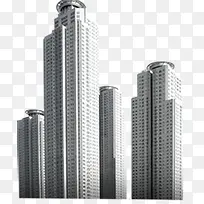 白色唯美高楼建筑-空若网 白色唯美高楼建筑-空若网