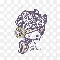 可爱卡通图文结合-空若网 可爱卡通图文结合-空若网