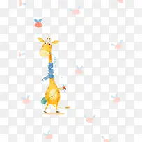 卡通长颈鹿-空若网 卡通长颈鹿-空若网