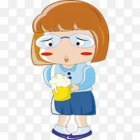 可爱呆萌女孩人物-空若网 可爱呆萌女孩人物-空若网