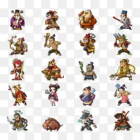 动漫角色可爱小人物-空若网 动漫角色可爱小人物-空若网