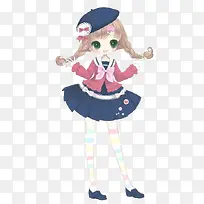 卡通小女孩-空若网 卡通小女孩-空若网