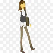 可爱手绘人物创意-空若网 可爱手绘人物创意-空若网