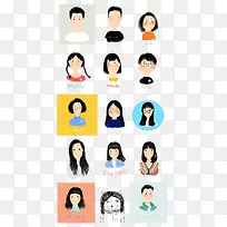 卡通人物头像-空若网 卡通人物头像-空若网