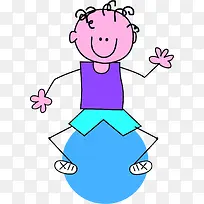 可爱卡通儿童人物-空若网 可爱卡通儿童人物-空若网