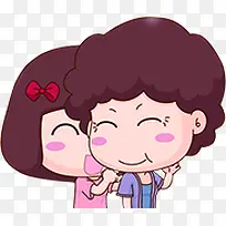 温馨可爱人物母女-空若网 温馨可爱人物母女-空若网