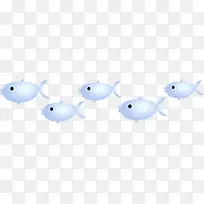 卡通可爱鱼群-空若网 卡通可爱鱼群-空若网