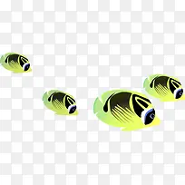 卡通可爱鱼群-空若网 卡通可爱鱼群-空若网