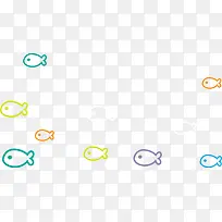 卡通可爱夏日鱼群-空若网 卡通可爱夏日鱼群-空若网