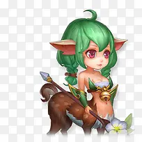 手绘小鹿-空若网 手绘小鹿-空若网