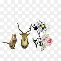 手绘插画-空若网 手绘插画-空若网