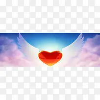 爱心背景-空若网 爱心背景-空若网