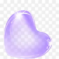 紫色浪漫爱心-空若网 紫色浪漫爱心-空若网