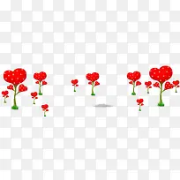 卡通爱心树-空若网 卡通爱心树-空若网